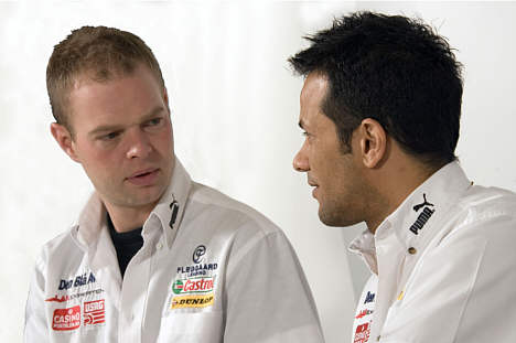 Jan Magnussen danner drømmeduo med Jason Watt hos Den Blå Avis Fleggaard Racing.